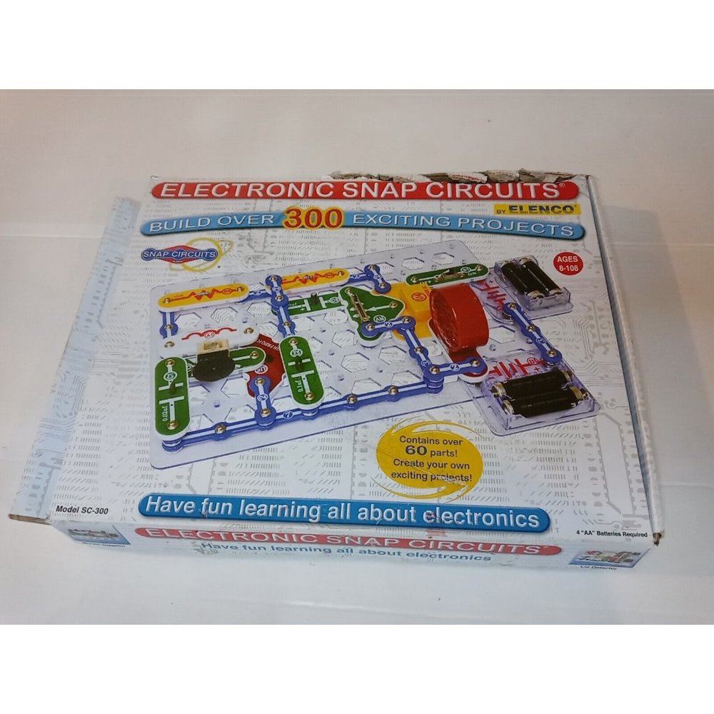 Snap Circuits Classic SC-300 Electronics Exploration Kit | Over 300 Projects